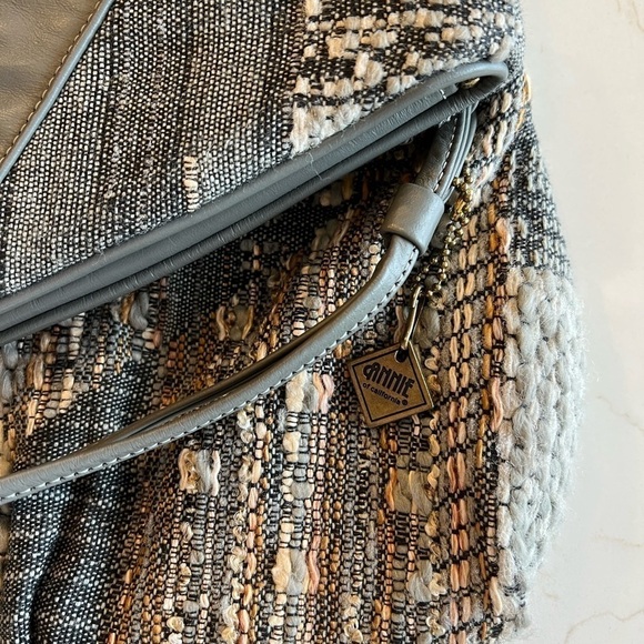 Vintage Annie of California Textile Wristlet Clutch with Hinge Closure - Picture 5 of 16